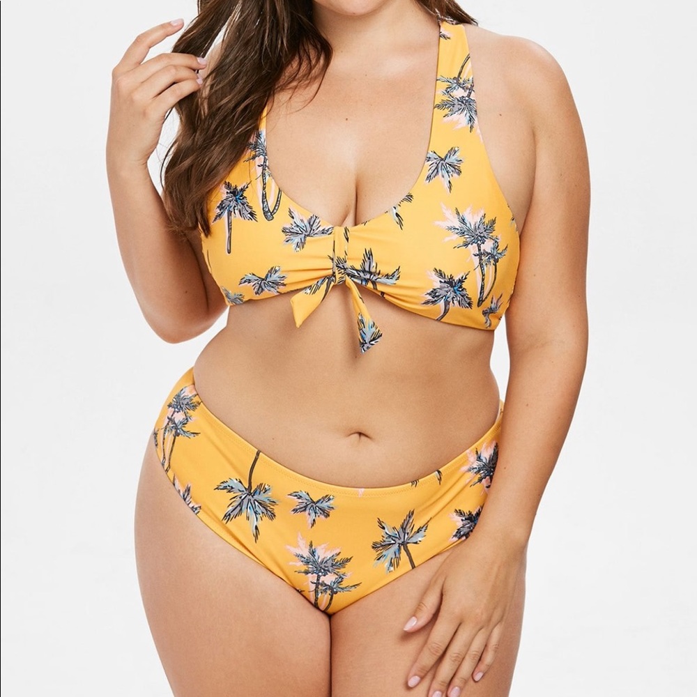 Plus size bikini